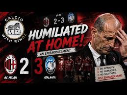 AC Milan hävisi Atalantalle kotonaan 2-3.